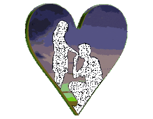 Gif animé coeur couple amoureux